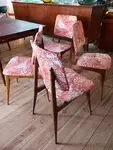 60s design compass feet chairs