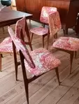 60s design compass feet chairs