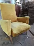 60s designer armchair