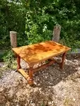 60s wooden coffee table