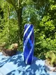 70s glass vase 