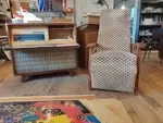 70s recliner chair