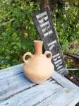 Amphora-shaped vase