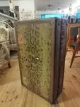 Antique travel suitcase
