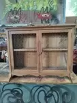 Old crockery display case 