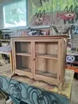 Old crockery display case 