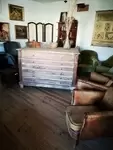 Antique craft furniture with drawers