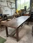 Antique farmhouse table