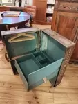 Antique travel suitcase
