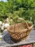 Panier ancien en osier 
