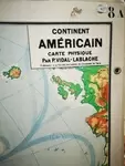 Armand Collin Map of the American Continent