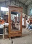 Wardrobe with mirror