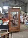 Wardrobe with mirror