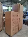 Asymmetrical chest of drawers 