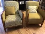 art deco armchair