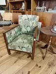 Art Deco armchair in pastel tones 