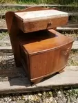 Art deco bedside table