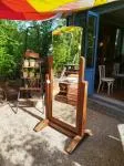 Art Deco cheval mirror