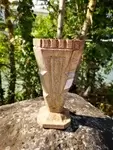 Art deco funeral vase