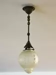 Art deco hanging lamp