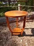 Art deco pedestal table