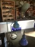 Articulated lamp restored workshop