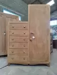 Asymmetrical chest of drawers 