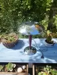 Atomic Age Mushroom Lamp 
