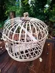 Bamboo chicken cage