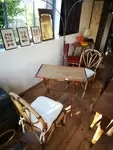 Bamboo folding table