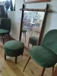 Large bamboo mirror 