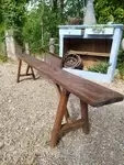 Antique wooden bench 