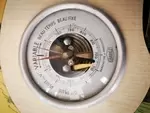 Barometer thermometer formica 60s