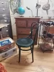 Chaise en bois courbé 1900