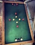 Billiards golf wooden game