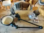 Black Jielde lamp