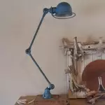 Lampe Jielde bleue 