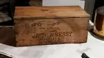 Hennessy Cognac wooden box