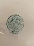 Bordeaux 20th century Terre de fer dinnerware set