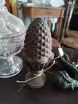 Pine cone staircase ball 