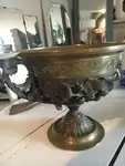 Bronze fruit bowl