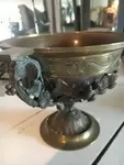 Bronze fruit bowl