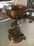 Bronze fruit bowl