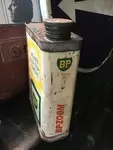 Can of BP solex moped vespa oil