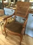 Cane barber chair early 20th