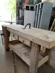 Carpenter's workbench