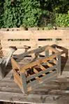 Wooden bottle rack 