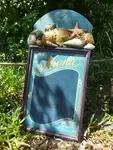 CC wooden slate board