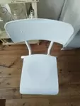 white school chair 