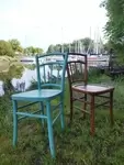 60s bistro chairs 